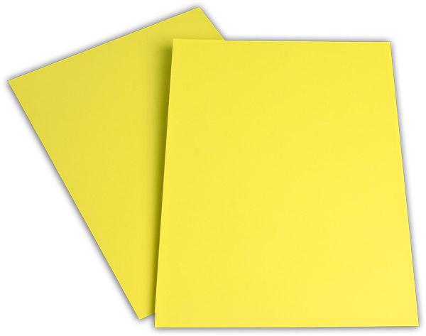 Papier A4 210 x 297 mm Intensivgelb 80 g/qm